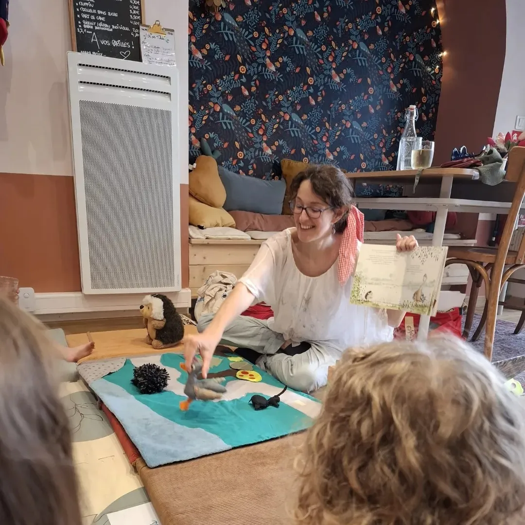 Racontée-spectacle sur tapis de lecture, Rêve en Bobine — Lezoux, Puy-de-Dôme