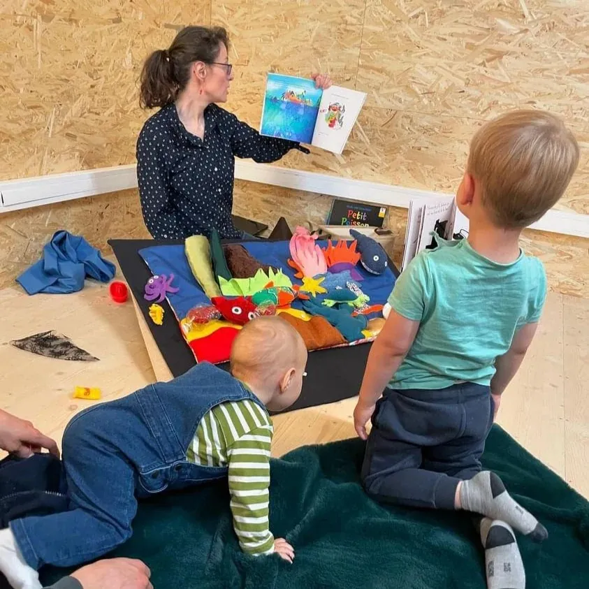 Racontée-spectacle sur tapis de lecture, Rêve en Bobine — Lezoux, Puy-de-Dôme